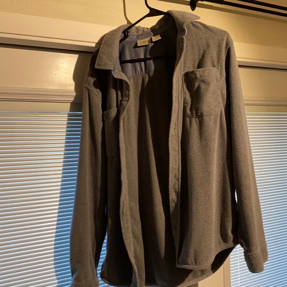 LL Bean Men’s fleece button down